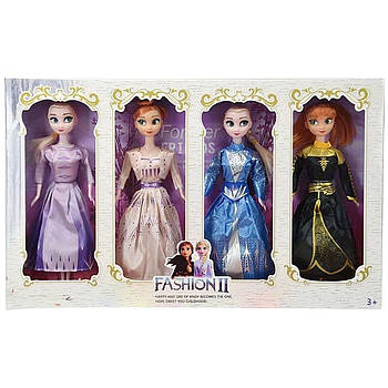 Набір ляльок Холодне серце Frozen (4 ляльки, висота 29см) ZHF 2175