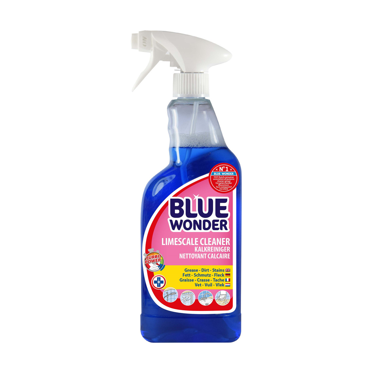 Очисник вапняного нальоту Blue Wonder спрей 750 мл