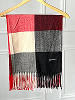 Стильний палантин із кашеміру (Розмір 180*80), у клітинку