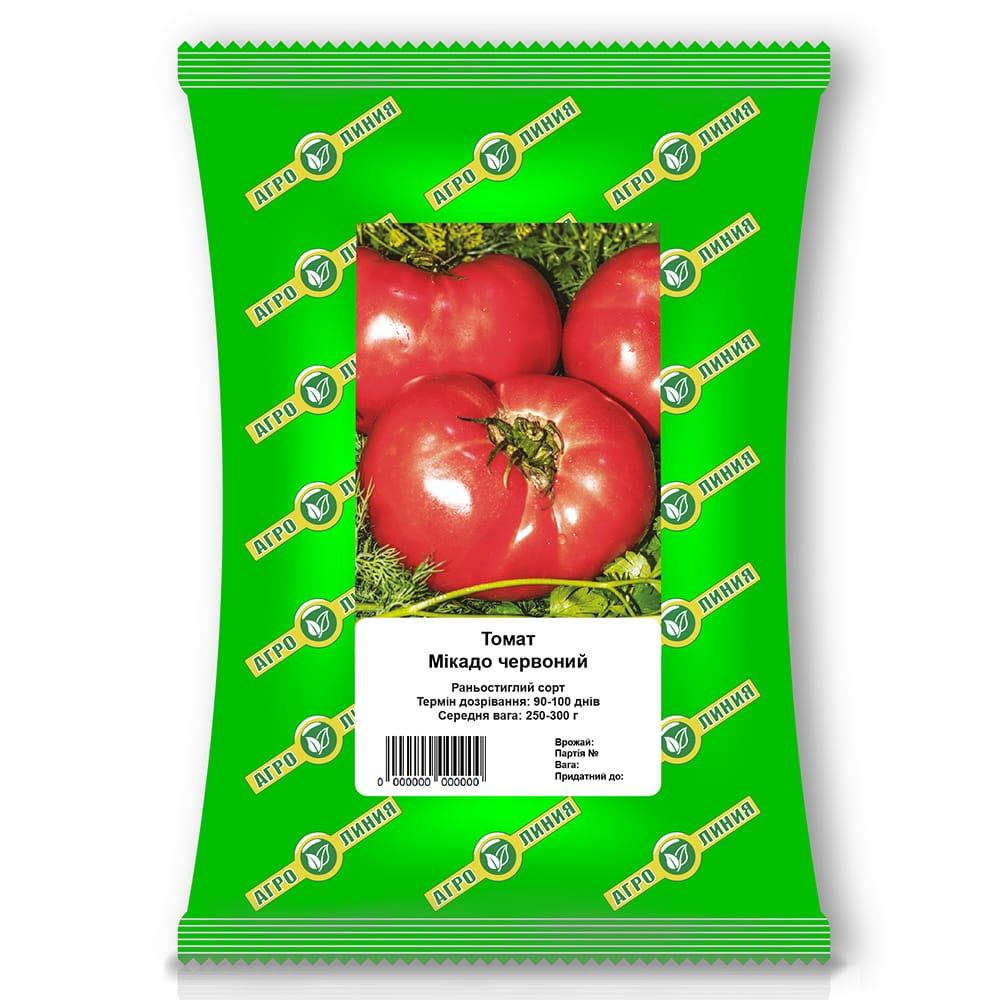 Насіння томату Мікадо червоний 100 г, Агролінія