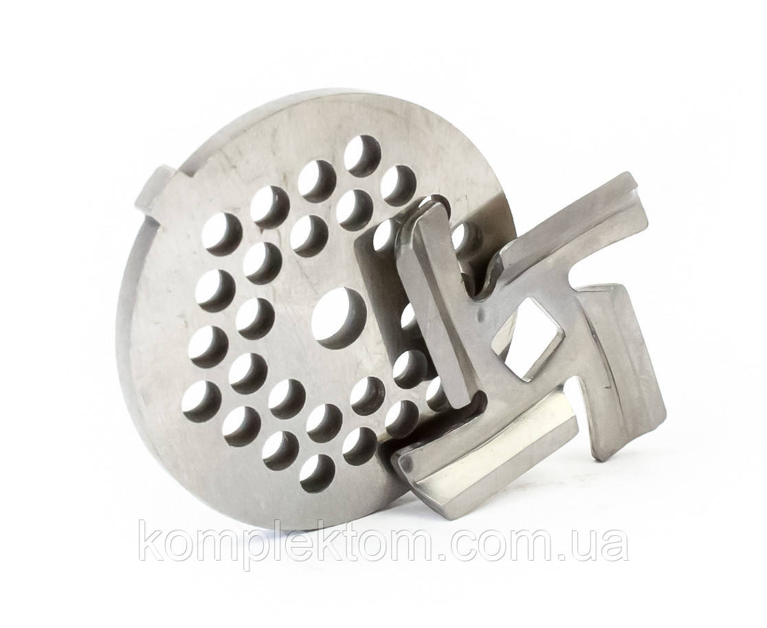 Ніж та решітка для м'ясорубки Saturn