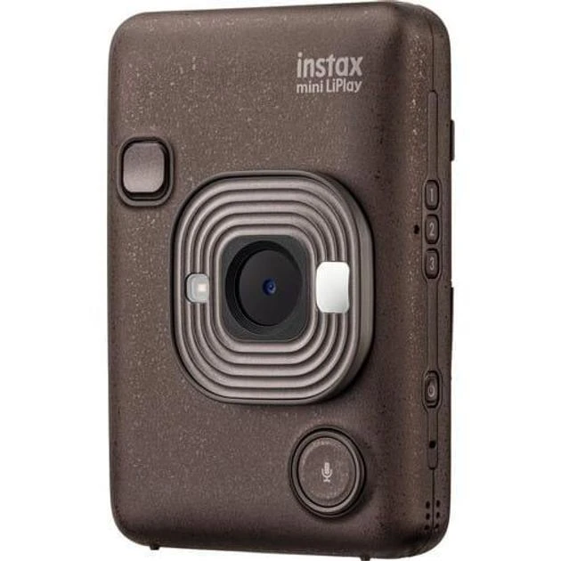 Фотокамера миттєвого друку Fujifilm Instax Mini LiPlay Deep Bronze (16835184)