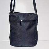 Сумка барсетка чоловіча чорна спортивна через плече, фото 2