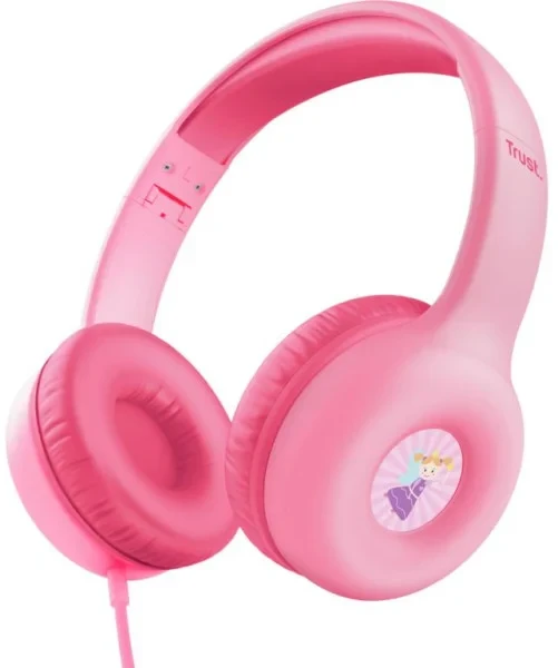 Накладні навушники TRUST Nouna Pink
