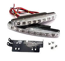 Денні ходові вогні ДХО 12v (комплект 2-шт). Додаткові Led фари drl для автомобіля