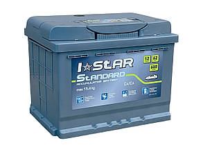 Акумулятор автомобільний 62Аг (-/+) I STAR АКБ 242x175x190