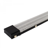 Світлодіодний світильник лінійний Ardero AL5020ARD 52W 4680Лм 6500K призма 1200x60x23 мм IP40 чорний