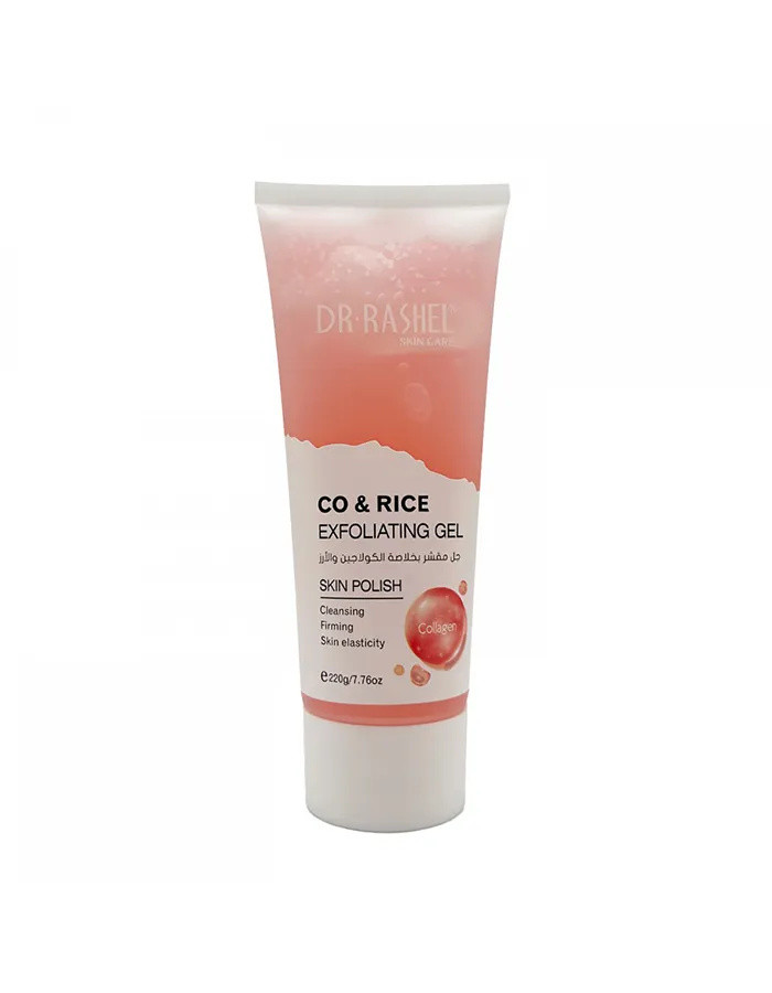 Гель-скатка Dr Rashel CO&Rice (колаген та рис) exfoliating gel 220 грам