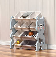 Стелаж з контейнерами Terrio ““Cutie M” Блакитний