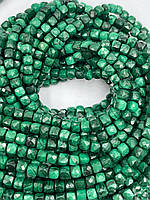 Заготівля з малахіта кубик +-4мм