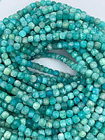 Заготівля з амазоніта кубик +-4мм