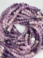 Заготівля з лепідоліта кубик +-4мм