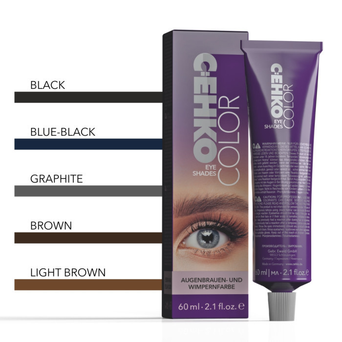 Фарба для брів та вій C:EHKO Color Eye Shades 60 мл, фото 1