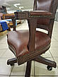 Крісло для кабінету в зеленій шкірі Оксфорд В НАЯВНОСТІ, фото 10