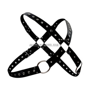 Чоловіча портупея Art of Sex — Arcady, чорна XS-M
