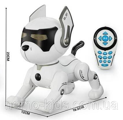 Радіокерована собака, Робот собака на радіокеруванні, Іграшка собака робот на пульті управління, фото 1