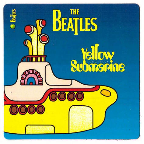 Магніт The Beatles “Yellow Submarine”, фото 1
