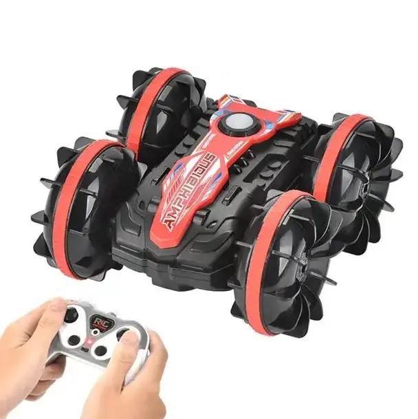 Машинка перевертень Amphibious Stunt Car 7722 Червоний