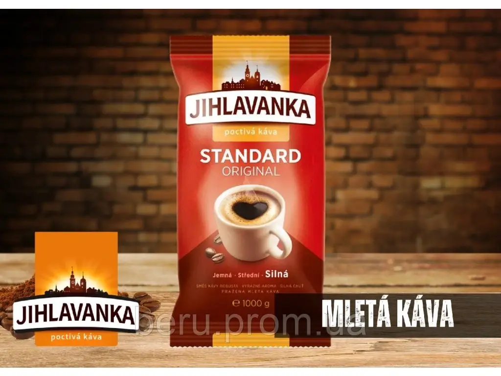Кава мелена Jihlavanka Standard original 1кг - фото 1 - id-p1997383889