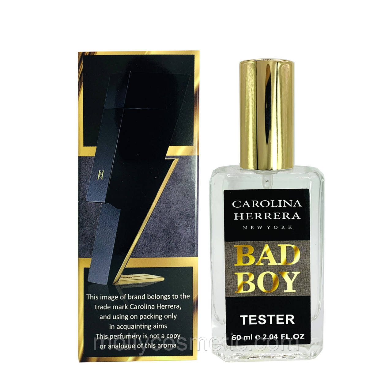 Чоловічий тестер Carolina Herrera Bad Boy, фото 1