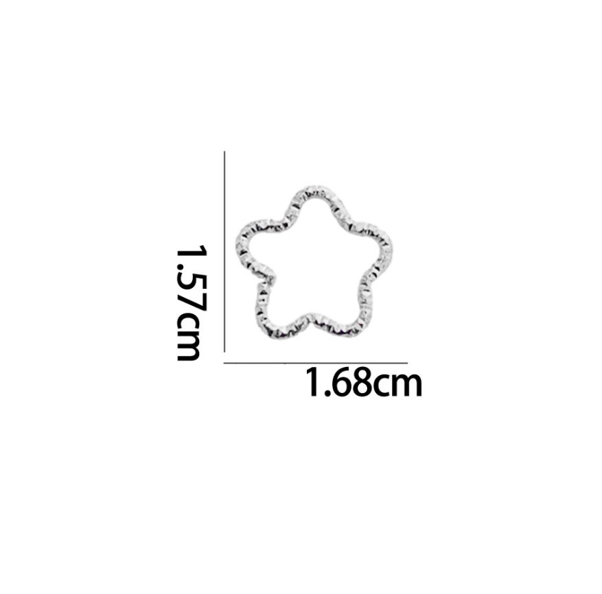 Пірсинг для волосся 15мм кільця затискачі для кісок метал прикраси для афрокос модні аксесуари для зачісок дред
