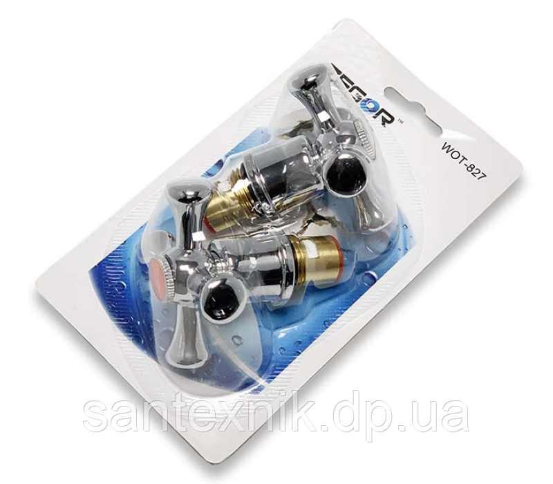 Набір букс з ручками Zegor-827(ремкомплект до змішувача), фото 1