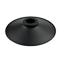 Абажур сталевий Чорний діаметром 190 мм для литих вуличних гірлянд  Е27