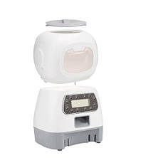 Годівничка автоматична для домашніх тварин 3.5л розумна, Elf Pet Feeder, фото 4