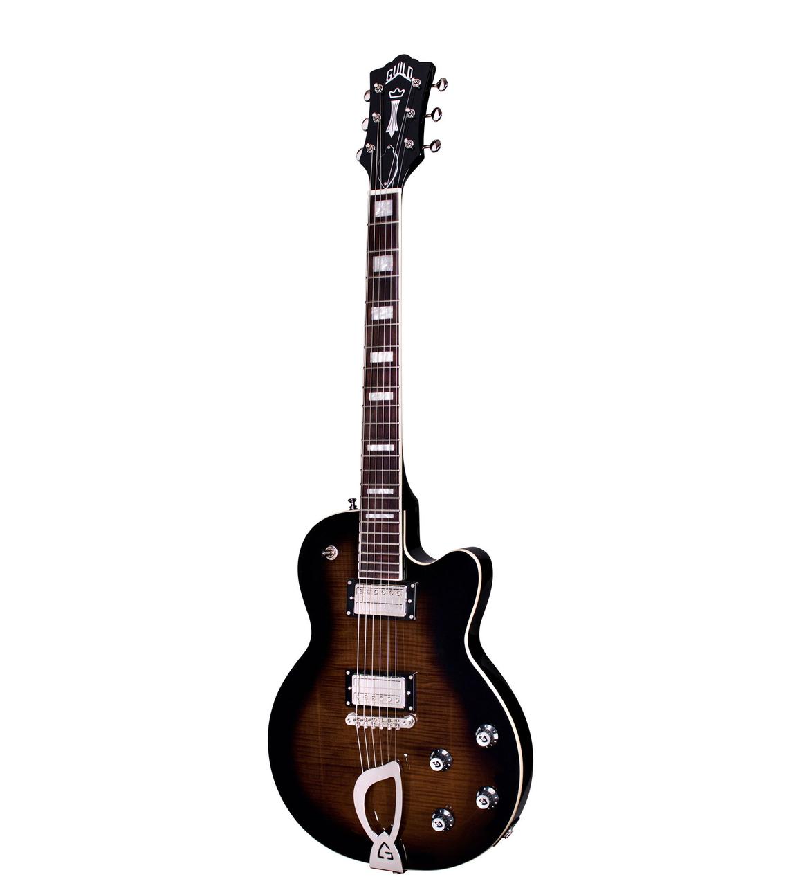 Електрогітара GUILD ARISTOCRAT HH (TRANS BLACK BURST), фото 1