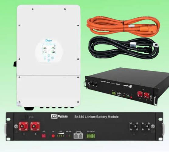 10 кВт комплект инвертор гибридный Deye 48V, трехфазный + 2,4 кВт ...