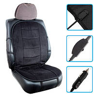 Накидка на сидіння  ZL018 BK підігрівом і перемикач