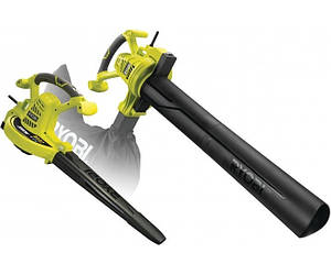 Повітродувка електрична з подрібнювачем Ryobi RBV3000CSV мішок 45 л