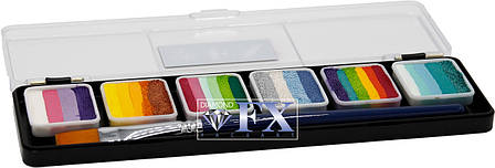 Палітра перламутровий спліт кейк Diamond FX 6х6g, фото 1