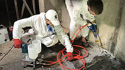 Герметизація швів. Гідроізоляція підвала зсередини.