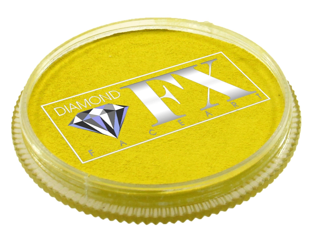 Аквагрим Diamond FX основний Жовтий лимонний 30g
