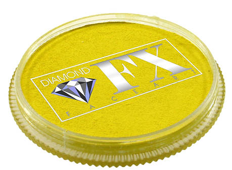 Аквагрим Diamond FX основний Жовтий лимонний 30g, фото 1