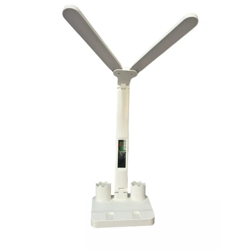 Настільна світлодіодна акумуляторна лампа з двома плафонами (30)