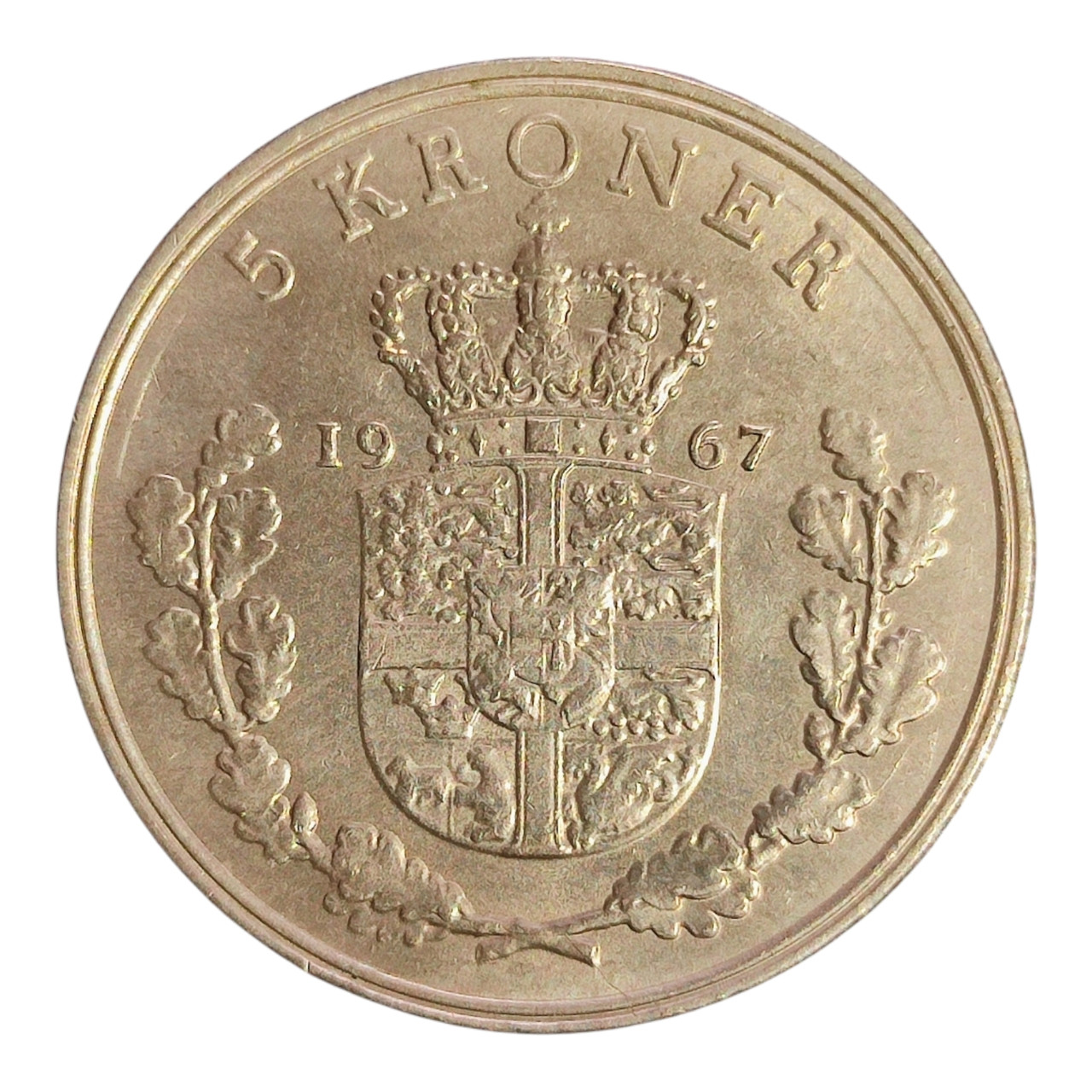 Данія 5 крон, 1967, фото 1