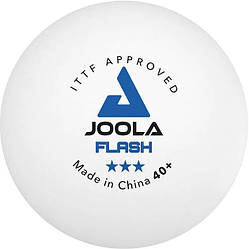 М'ячі для настільного тенісу Joola Flash 40+ 6 шт Білий (930941)