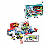 Фура Автовоз Щенячий Патруль 45,5 см 3 Цуценя на машинках Звук, Світло, фото 3