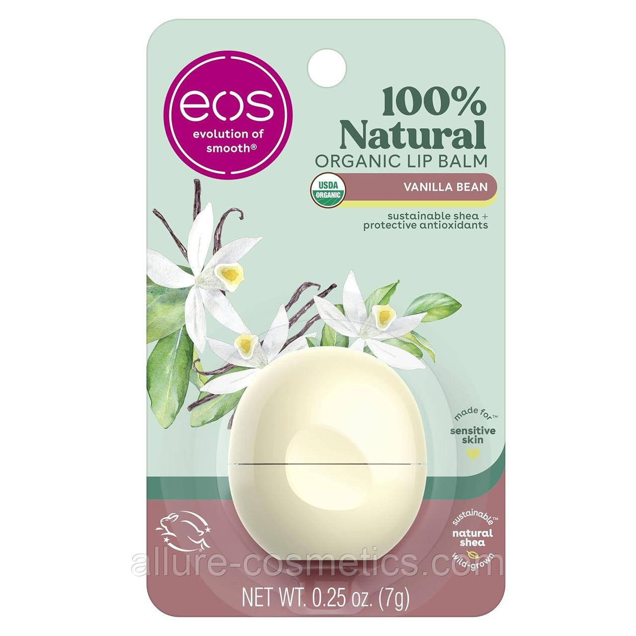 Бальзам для губ EOS Vanilla Bean Ваніль