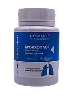 Бронхофлор протизапальний відхаркувальний засіб 60 таблеток New Life