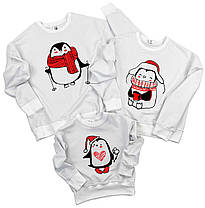 Новорічні світшоти «Пінгвіни» для всієї родини