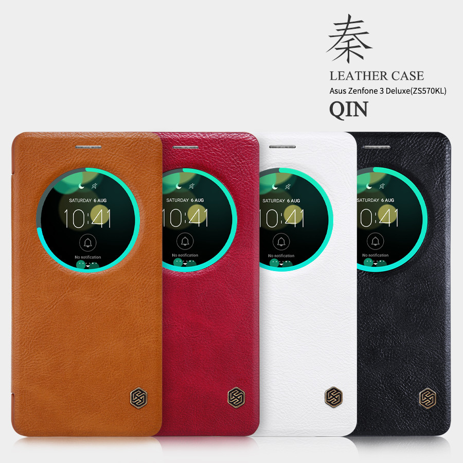 Шкіряний чохол Nillkin Qin для Asus Zenfone 3 Deluxe (ZS570KL) (4 кольори)