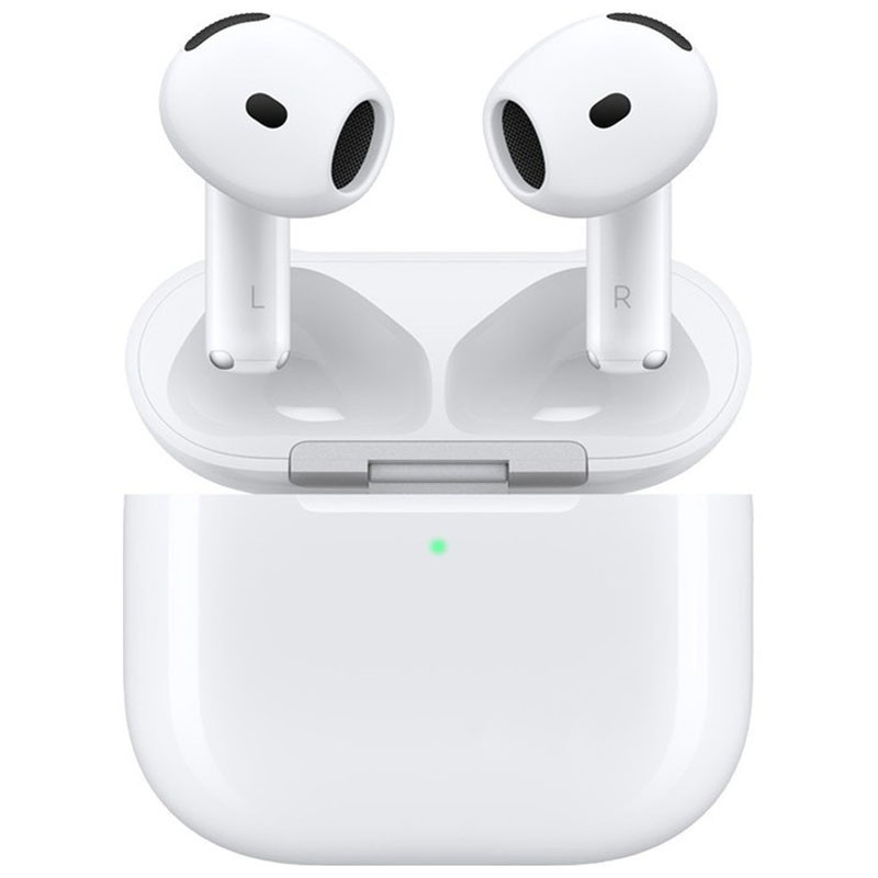 Бездротові TWS навушники Airpods 4 ANC USB-C Wireless Charging Case for Apple (AA) White