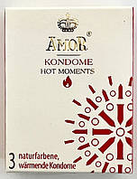Презервативи Amor Hot Moments 3szt