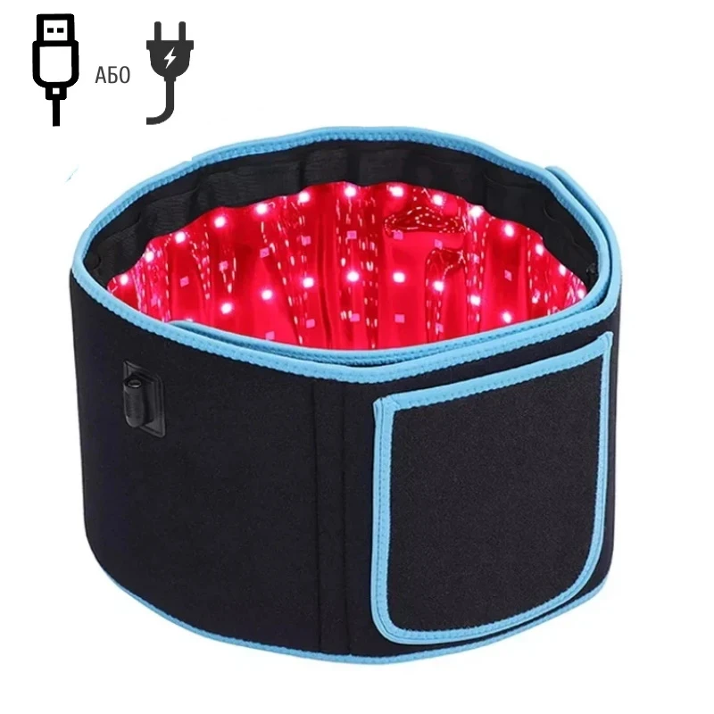Пояс з інфрачервоним світінням RedLed лікувальний, косметичний, світлова Led терапія 660nm і 850nm