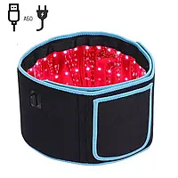 Пояс з інфрачервоним світінням RedLed лікувальний, косметичний, світлова Led терапія 660nm і 850nm