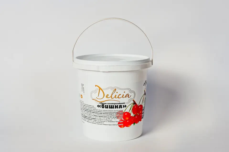 Наповнювач джем Вишня ТМ Delicia 1 кг.