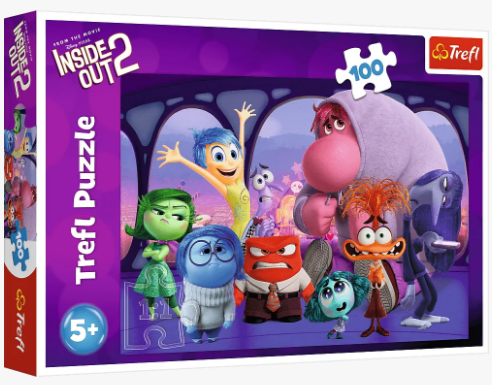Пазли Думками навиворіт-2. Я не можу в це повірити. Disney Pixar (100 ел.) 16477 (Trefl)